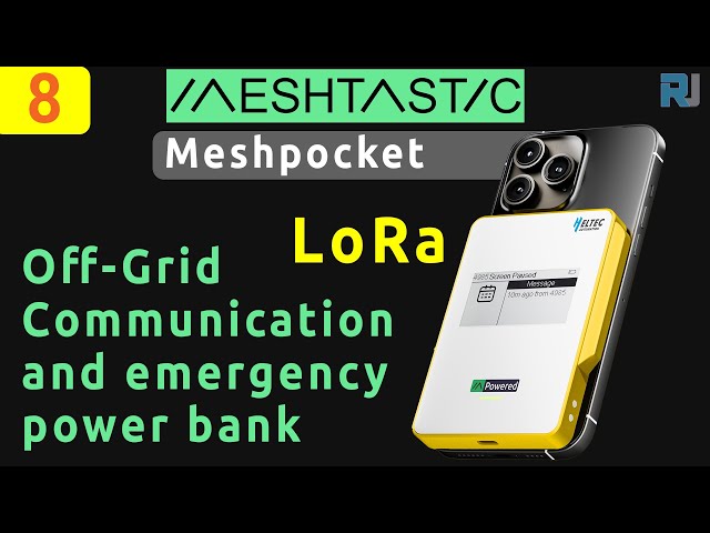 Video thumbnail for MeshPocket Review: The Ultimate Off-Grid LoRa Messenger & Qi2 Power Bank!