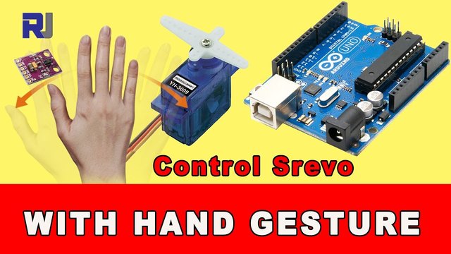Video thumbnail for How to control servo with hand gesture in Arduino RJT09