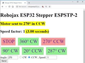 Stepper Motor control WiFi Screen-2