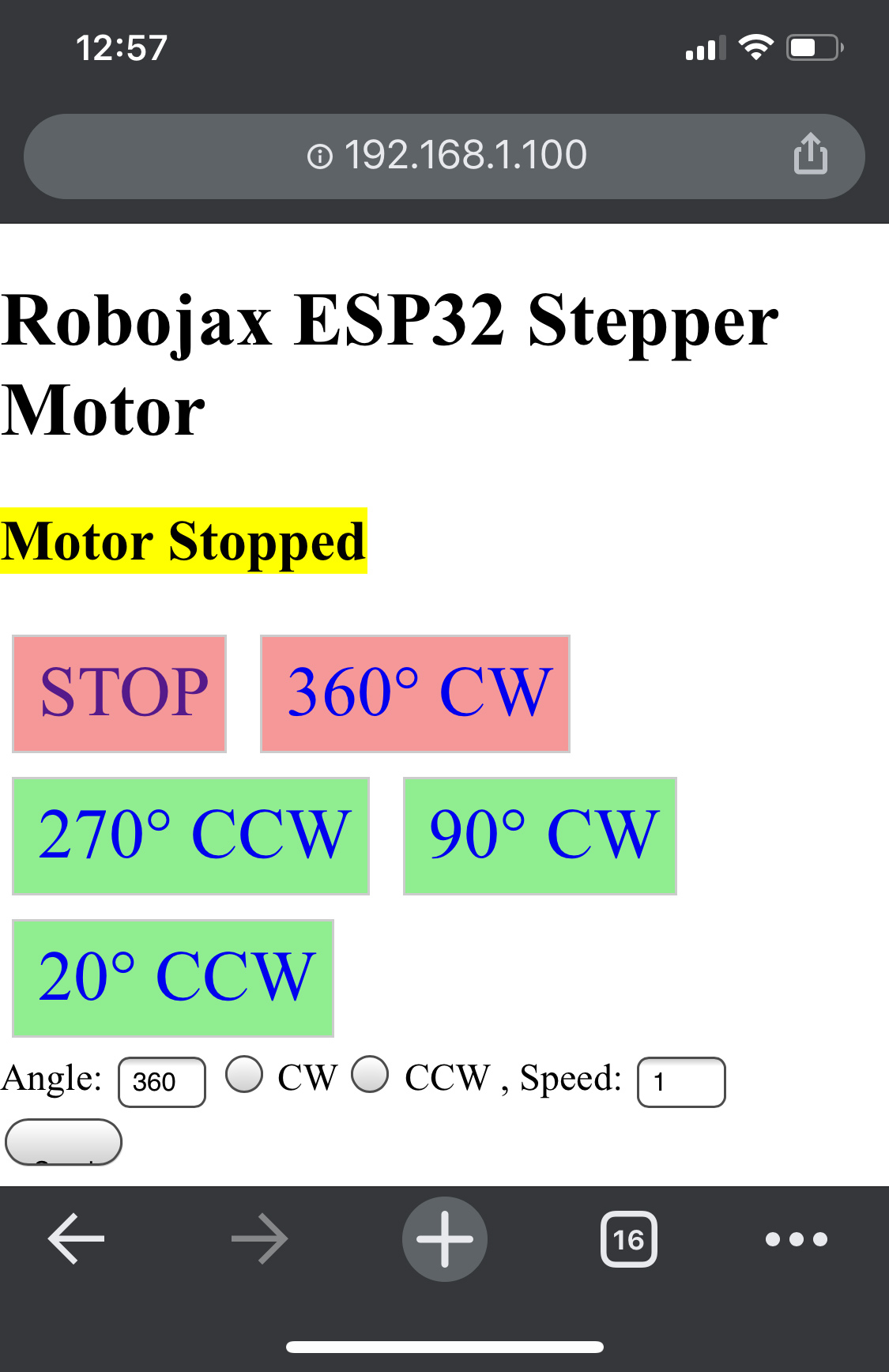 Esp32 Stepper Motor Interfacing With Esp32