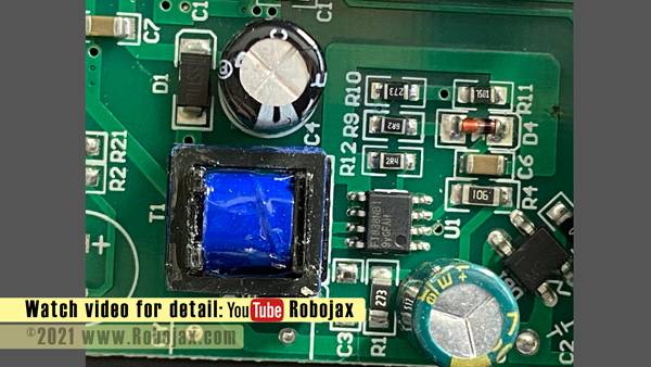 STC-3028 Image: FT838NB CC/CV Switch and bridge rectifier