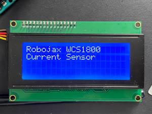 Winson Current Sensor with LCD2004 Initial Boot