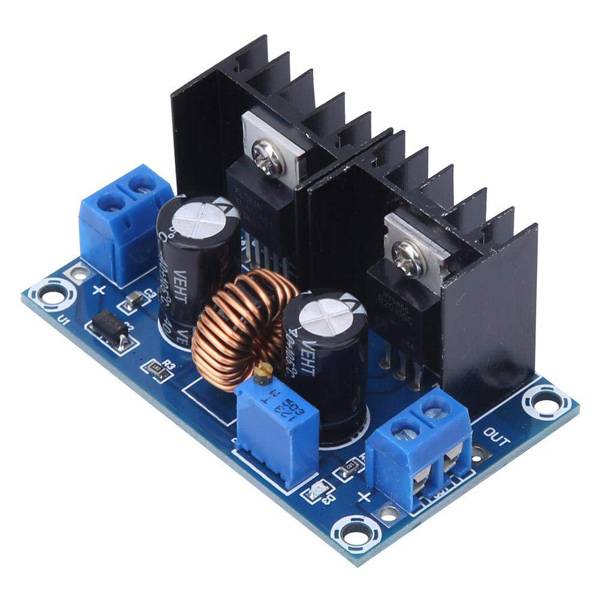 XH-M407 8A Buck converter: front side