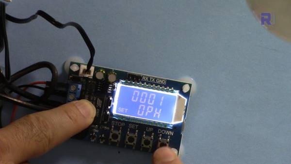 XY-T01 Relay Timer: OPH Setting