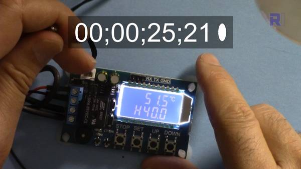 XY-T01 Relay Timer: Delay setting