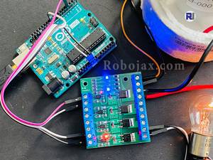 YNMOS-4: Arduino Wiring Close up