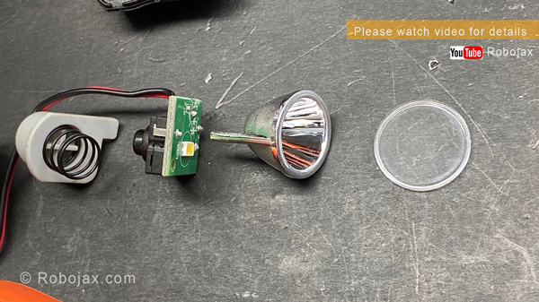 BLACK+DECKER BDCSFL20C Lightdriver: LED light components