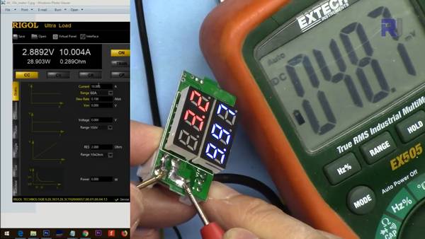 100V 10A DC LED Current Voltage Meter: Measuring shunt resistor value
