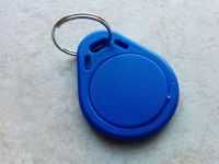 RFID tag keychaine blue