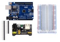 Arduino® UNO R3 compatible development board with 400point bread board and power module (without USB cable)