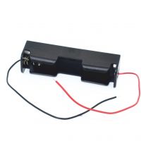 18650 Single Battery holder with wire 3.7V