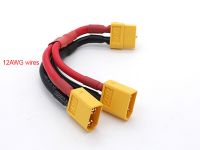 XT60 Harness for 2 Packs in Parallel 12AWG Wire