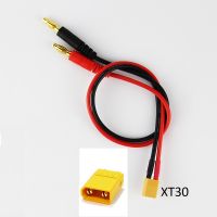 XT30 Connector to 4.0mm Banana Plug 16AWG 30cm Charge Cable