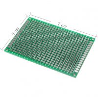 Double Sided Prototype PCB 5cmx7cm board
