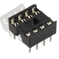 2 pieces 8 Pin IC Socket solder type