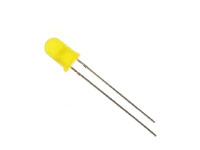 10 pieces 5mm Yellow LED
