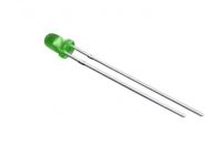 10 pieces 3mm Green LED