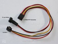 FPV GoPro Power and Video cable for TS832 Transmitter