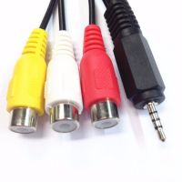 2.5mm jack to RCA FPV cable 20cm